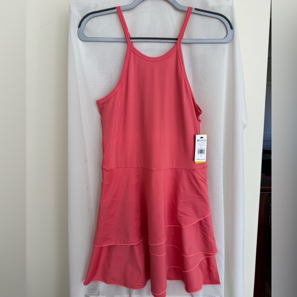 NWT Eleven by Venus Coral Cosmos Tennis Dress Size Medium - Picture 5 of 7